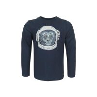 Someone Langarm-Shirt Lund SB-03-D Affe navy/silber