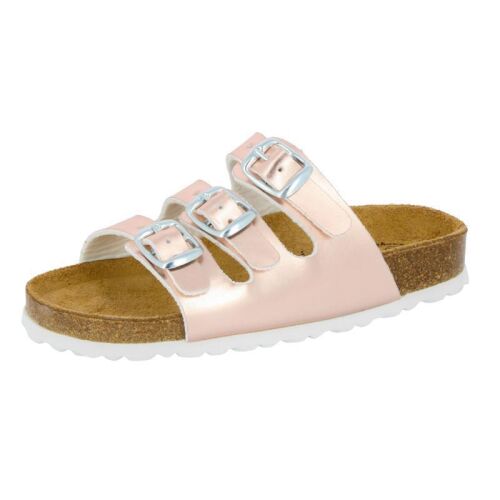 Lico Schlapfen Bioline Shine 560103 Rosa glänzend