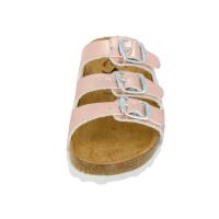 Lico Schlapfen Bioline Shine 560103 Rosa glänzend