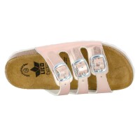 Lico Schlapfen Bioline Shine 560103 Rosa glänzend