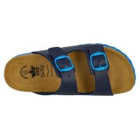Lico Schlapfen Bioline Kids 560230 Marine/Blau