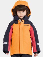 Didriksons mitwachsende Winterjacke Neptun 505 gelb/pink/navy