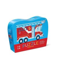 CrCr Shaped Puzzle Feuerwehrauto