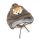 Maximo Baby-Strickmütze Fuchs 15575-281500 Col.89  braun mit Pompon