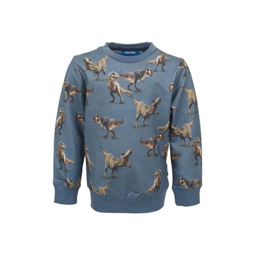 Someone Sweatshirt Bronto SB-16-D T-rex Medium Blue