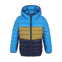 Color Kids weiche Steppjacke 740742 blau/senf /navy