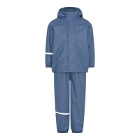 Celavi gefütterte Regenjacke denim blau 310300