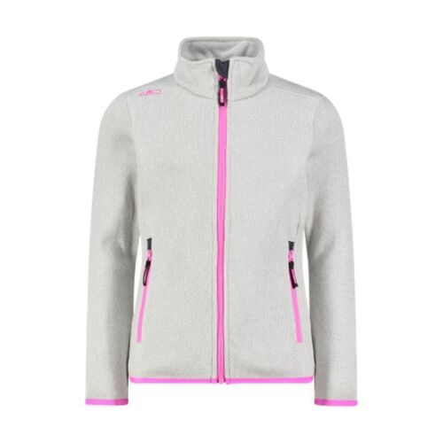 CMP Fleecejacke Knit-Tech silber/pink