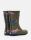 Joules faltbare Gummistiefel T-Rex grün