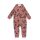 Walkiddy Strampler Sparrow Friends Vögel braun, BIO