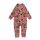 Walkiddy Strampler Sparrow Friends Vögel braun, BIO