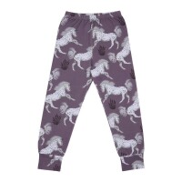 Walkiddy Pyjama Schimmel Horses flieder, BIO