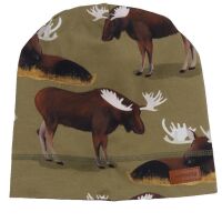 Walkiddy Beanie Majestik Mooses kahki grün, Bio