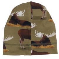 Walkiddy Beanie Majestik Mooses kahki grün, Bio