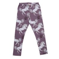 Walkiddy Leggings Schimmel Horses flieder BIO