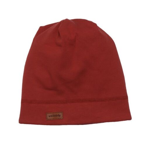 Walkiddy Beanie Pastel Red gefüttert  PR22-524, Bio