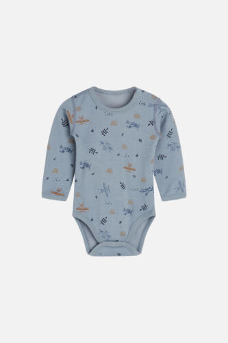 Hust & Claire LA-Body Baloo aus Bambus -Wolle denim meliert Flugzeug ,  34,99