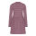 Minymo LA-Kleid gestreift lila/silber Herz 122029