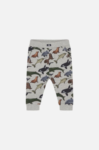 Hust & Claire Jogginghose Gus Ocean Tiere grün