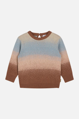 Hust & Claire Strickpullover Panna farbenverlauf blau/rosa