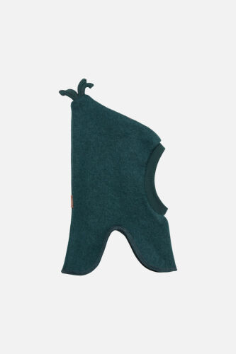 Hust & Claire Sturmhaube/Balaclava Wolle Feo dunkellgrün