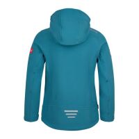 Trollkids Softshelljacke Trollfjord 175-334 - Petrol/Rosa
