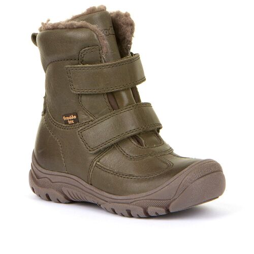 Froddo Winterschuhe TEX Linz Wool high olive