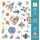 Djeco Sticker Weltraum Space 160 St blau