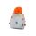 Maximo Bommelmütze mit Kugeln 23573-943276 Orange/Grau