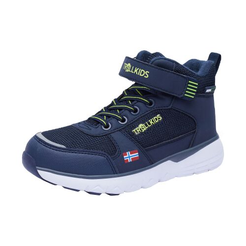 Trollkids Übergangsschuhe Tex Stavanger navy/lime
