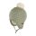 Pure Pure Babyhaube grün/weiße Punkte 182491, BIO