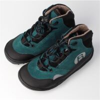 Blifestyle Barfußschuhe Capra petrol, BIO-Leder