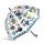 Djeco Regenschirm Fische blau DD04710