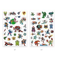 Djeco Tattoos Helden Grün 9614