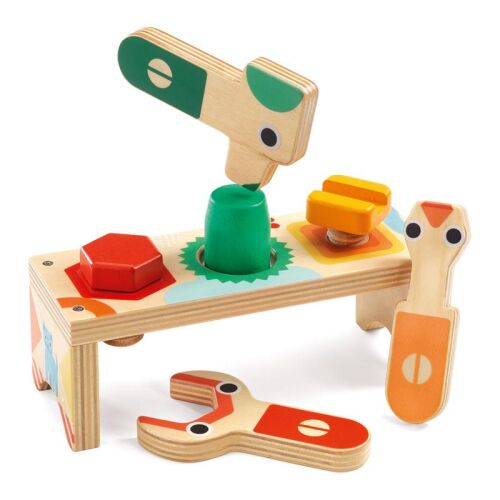 Djeco Bricolou - Mini Werkbank Holz