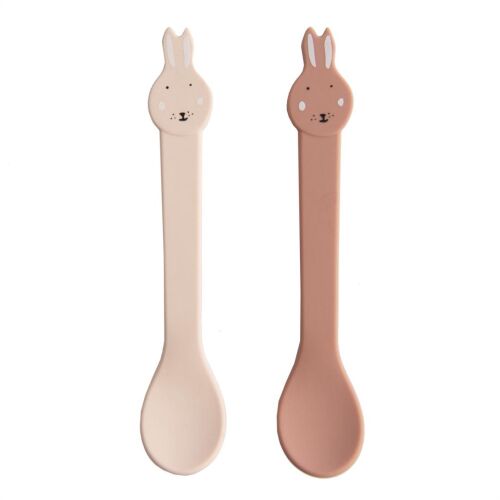 Trixie Silikon-Löffel 2-Pack 96-645 Mrs.Rabbit