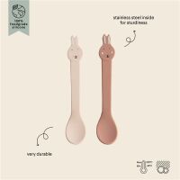 Trixie Silikon-Löffel 2-Pack 96-645 Mrs.Rabbit
