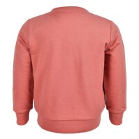 Someone Mädchen Sweatshirt Moss mit Pferdeprint SG16H Old Rose