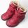 Blifestyle Barfußschuhe Pekari mit Klett mit Wolle himbeere, BIO-Leder