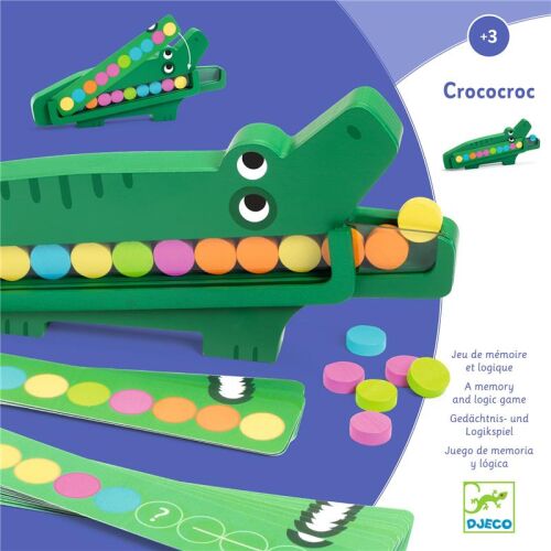 Djeco Gedächtnis und Logikspiel Crococroc