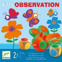 Djeco Little Observation Spiel Kleine Schmetterlinge