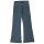 Meyadey Leggings Flared Rib Solid Rainfall denim blau, BIO