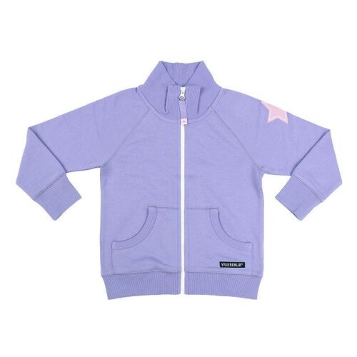 Villervalla Kangaroo Zip-Weste 130FJ lavender