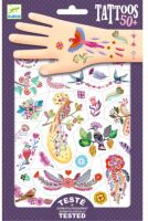 Djeco Tattoos Farbenfrohe Vogelwelt