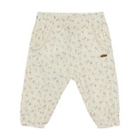 Minymo Baby-Hose 112153 rosa mit Blumen