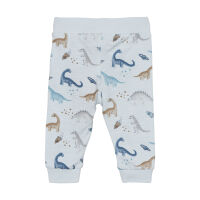 Minymo Baby-Hose 112110  hellblau mit Dinos
