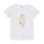 MN Kurzarm-Shirt mit Blume 123108 weiß