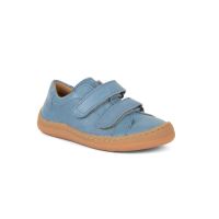 Froddo Eco - Barfussschuhe/Sneakers mit 2 Klett jeans...