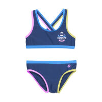 Color Kids Bikini 720122 navy/gelb/rosa col.7198