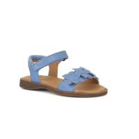 Froddo offene Mädchen Sandalen Lore flowers jeans